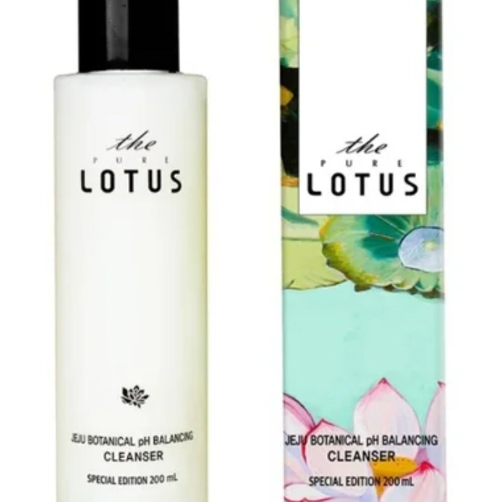 THE PURE LOTUS Jeju Botanical pH Balancing Cleanser NIB 150ml